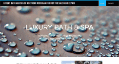 Desktop Screenshot of luxurybathandspa.com